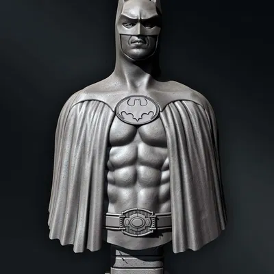 Tượng bán thân Batman Michael Keaton trong phim 1989 và 1992