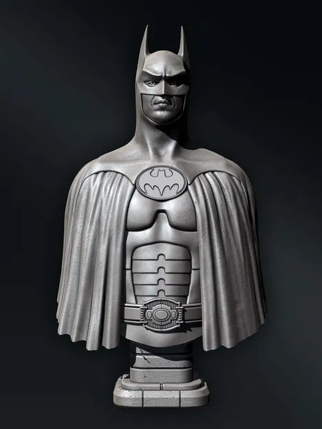 Tượng bán thân Batman Michael Keaton trong phim 1989 và 1992 - Image 4