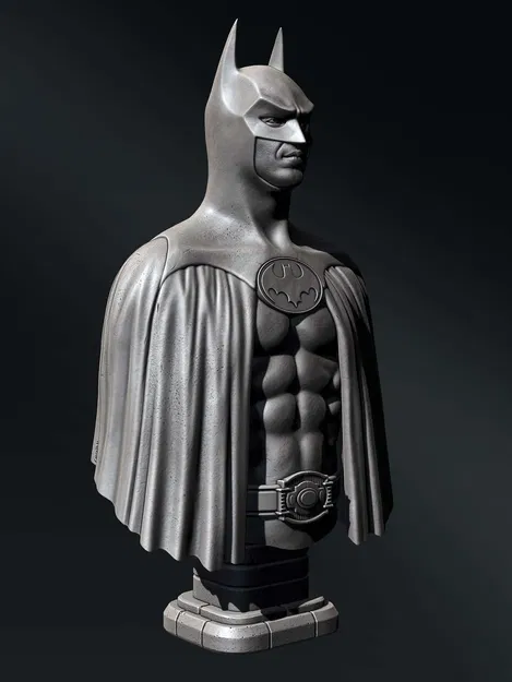 Tượng bán thân Batman Michael Keaton trong phim 1989 và 1992 - Image 8