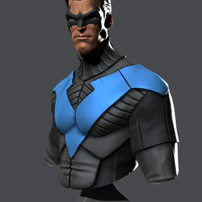 Tượng bán thân Nightwing chi tiết và độc đáo