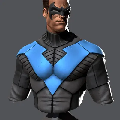 Tượng bán thân Nightwing chi tiết và độc đáo