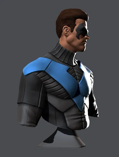 Tượng bán thân Nightwing chi tiết và độc đáo - Image 6