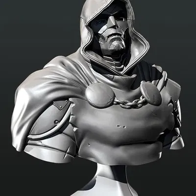 Tượng bán thân nhân vật Doctor Doom