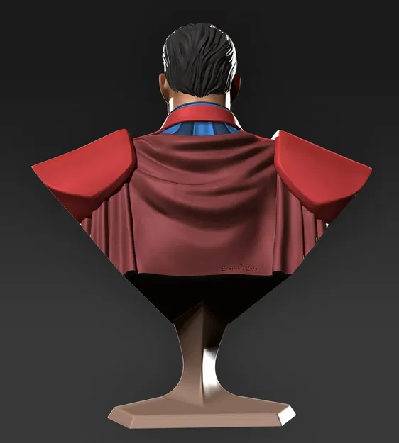 Tượng bán thân Superman từ trò chơi Injustice - Image 2