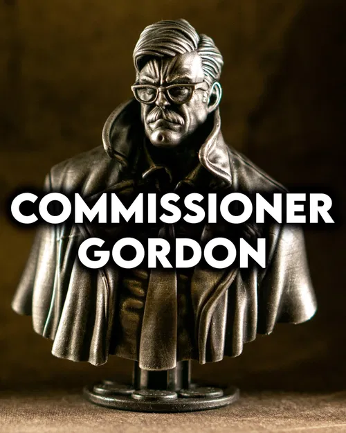 Tượng bán thân Ủy viên James Gordon - Image 1