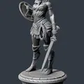 Tượng Wonder Woman chi tiết cho người hâm mộ nghệ thuật - Thumbnail 1