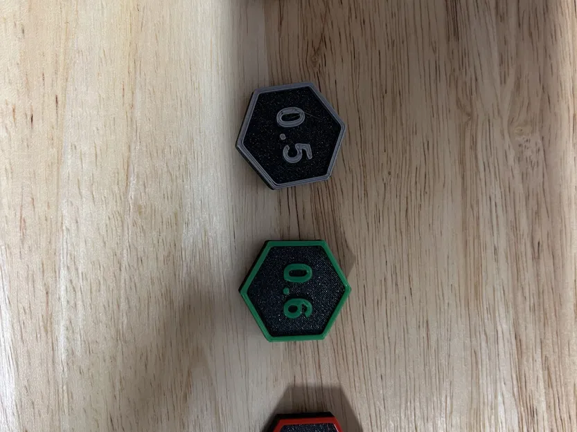 Biểu tượng kích thước vòi phun từ tính hình lục giác - Image 1