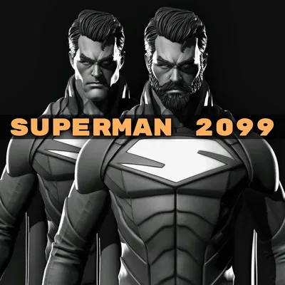 Tượng bán thân Superman phiên bản 2099