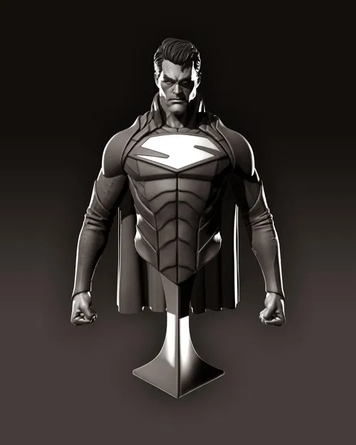 Tượng bán thân Superman phiên bản 2099 - Image 2