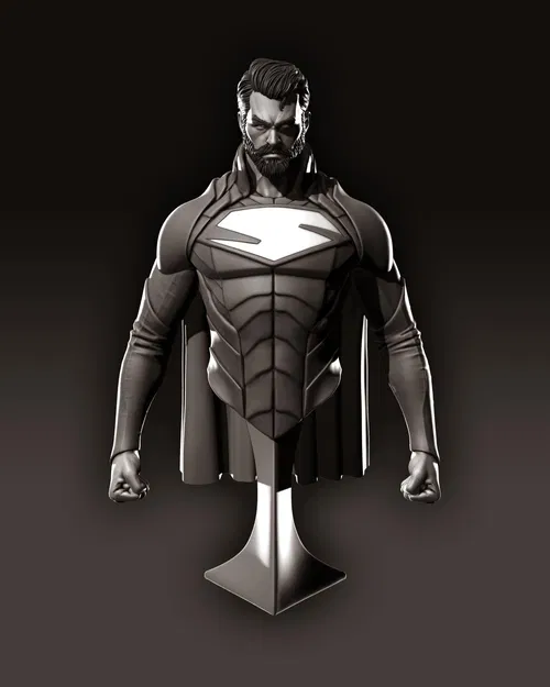 Tượng bán thân Superman phiên bản 2099 - Image 3