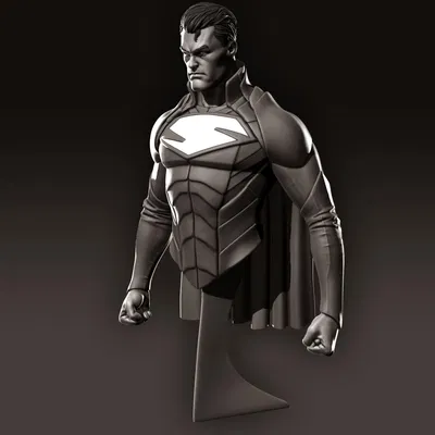 Tượng bán thân Superman phiên bản 2099