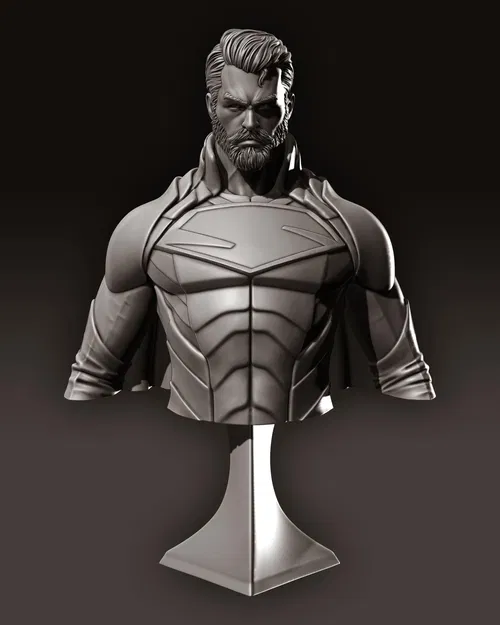 Tượng bán thân Superman phiên bản 2099 - Image 9