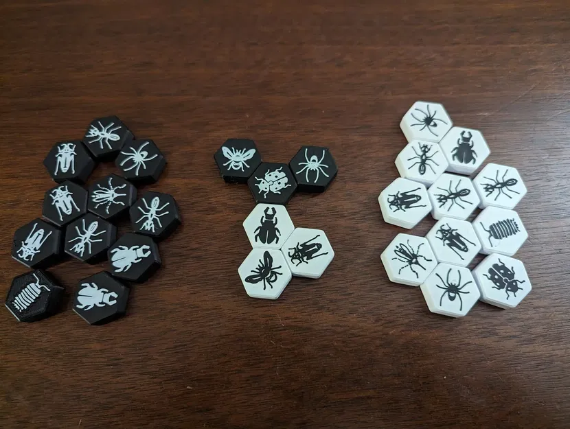 Gạch lát tổ ong Pocket Hive cho trò chơi bàn - Image 2