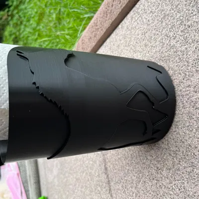 Giá đỡ khăn giấy hình ngựa cần hỗ trợ in 3D