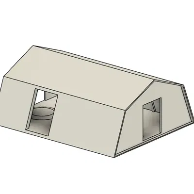 Nhà bạt đa năng 45m2 cho bệnh viện và trung tâm cứu trợ