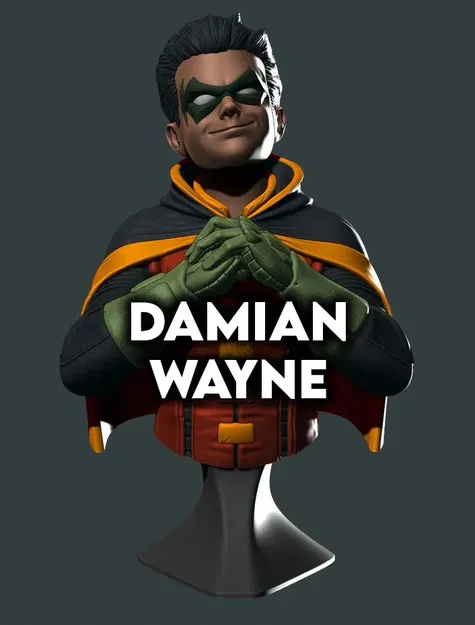 Tượng bán thân Damian Wayne với chi tiết tinh xảo - Image 1