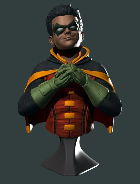 Tượng bán thân Damian Wayne với chi tiết tinh xảo - Image 2