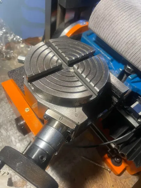 Hộp lưu trữ bàn xoay 4 inch cho máy phay - Image 7