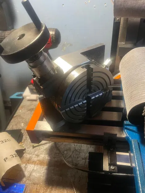 Hộp lưu trữ bàn xoay 4 inch cho máy phay - Image 8