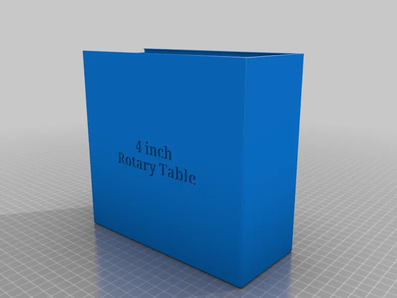Hộp lưu trữ bàn xoay 4 inch cho máy phay - Image 10