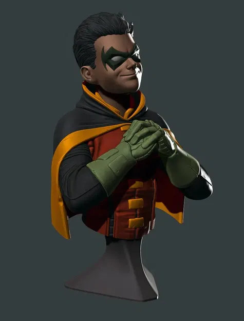 Tượng bán thân Damian Wayne với chi tiết tinh xảo - Image 6