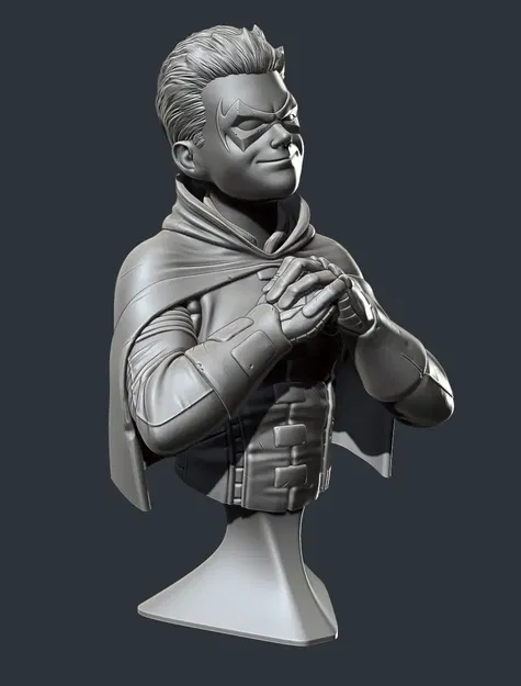 Tượng bán thân Damian Wayne với chi tiết tinh xảo - Image 7