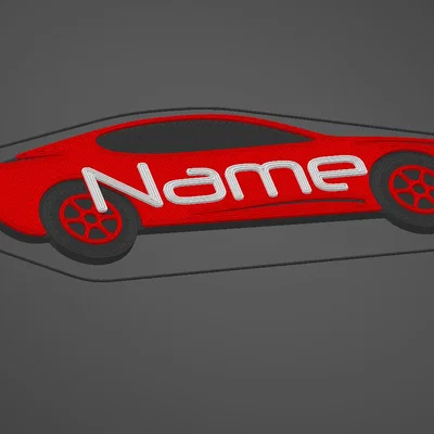 Móc khóa ô tô cá nhân hóa với tên bạn