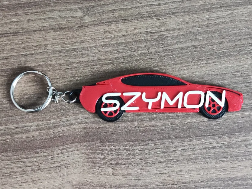 Móc khóa ô tô cá nhân hóa với tên bạn - Image 4