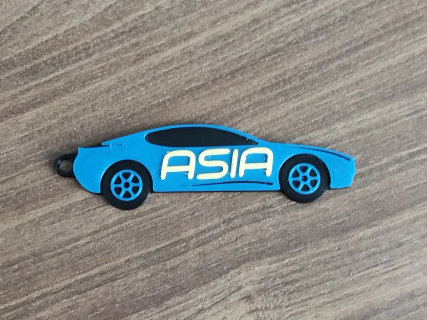 Móc khóa ô tô cá nhân hóa với tên bạn - Image 5