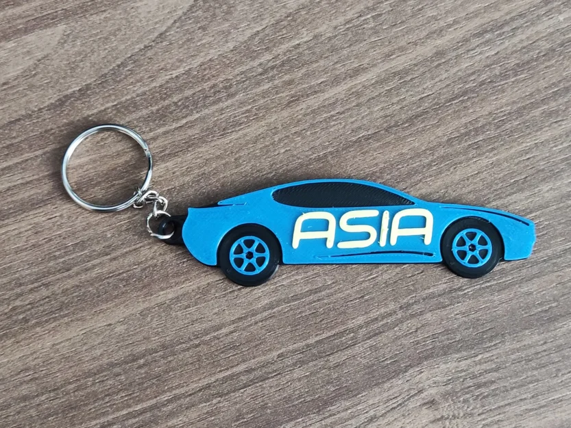 Móc khóa ô tô cá nhân hóa với tên bạn - Image 6