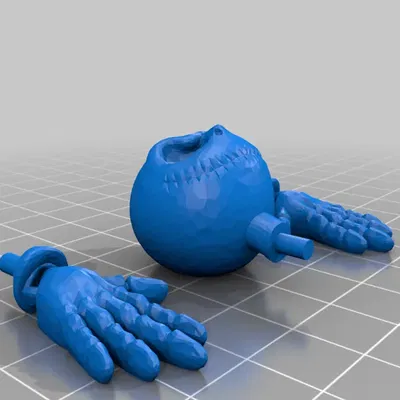 Jack Skellington phiên bản ghép mảnh độc đáo