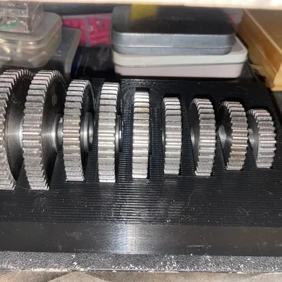 Giá đỡ bánh răng kim loại cho máy tiện 7x14