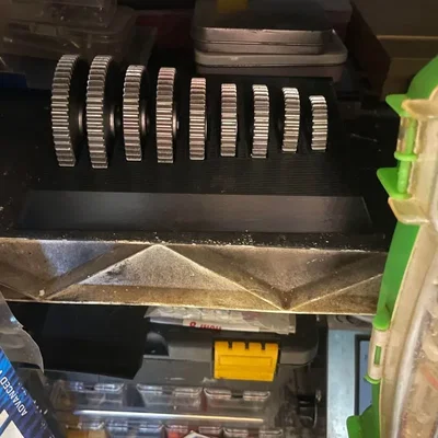 Giá đỡ bánh răng kim loại cho máy tiện 7x14