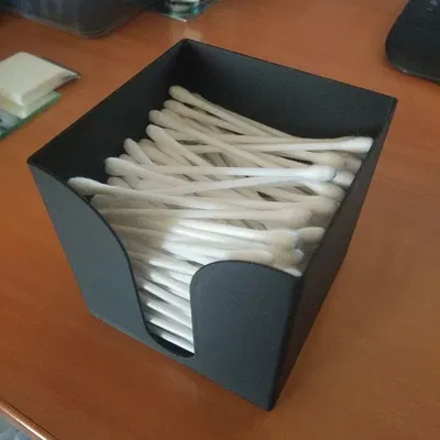 Giá đỡ tăm bông đơn giản cho phòng tắm