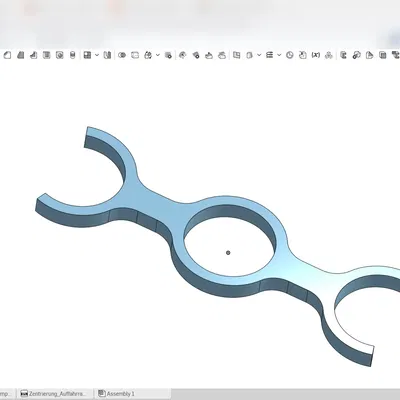Giá đỡ trung tâm cho b ramp nâng xe Arebos PKW