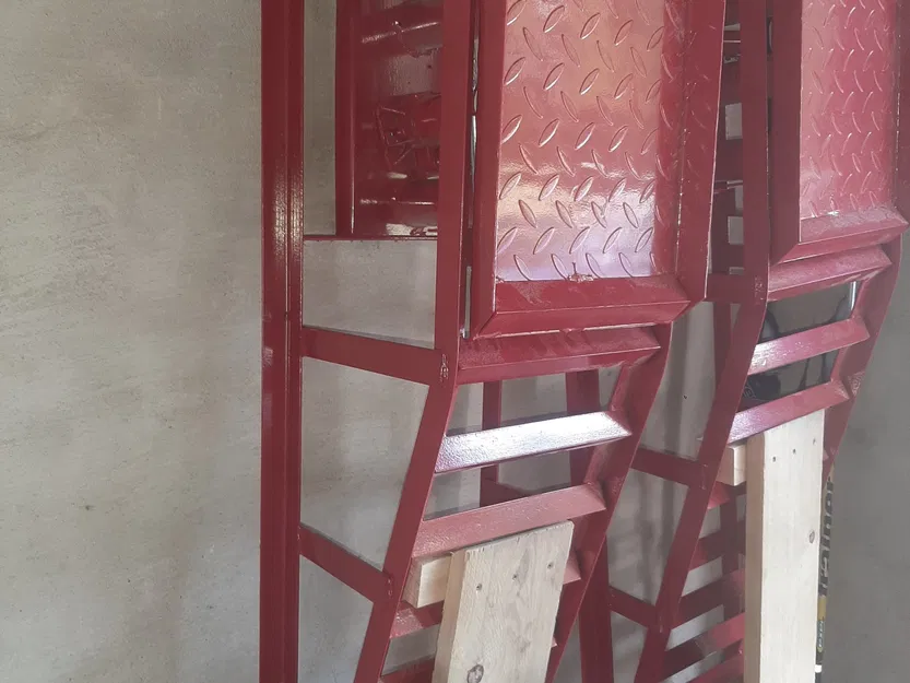 Giá đỡ trung tâm cho b ramp nâng xe Arebos PKW - Image 2