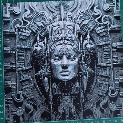 Tích hợp điện thoại di động với họa tiết Aztec