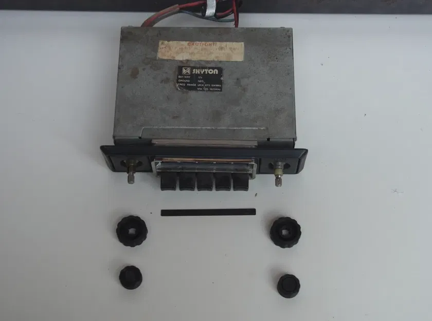 Núm điều chỉnh điện trở cho radio cổ - Image 3