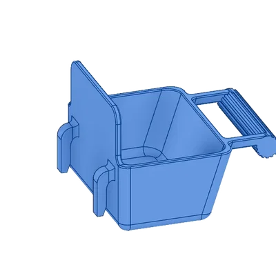 Giá đỡ thức ăn cho chim trong lồng