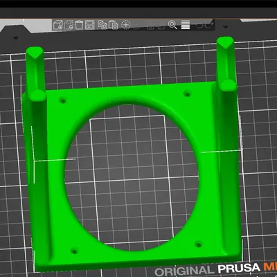 Lỗ vít được thêm vào chân đế/thân máy in 3D