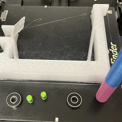 Giá đỡ cuộn filament Ender 3 S1 với cảm biến hết filament