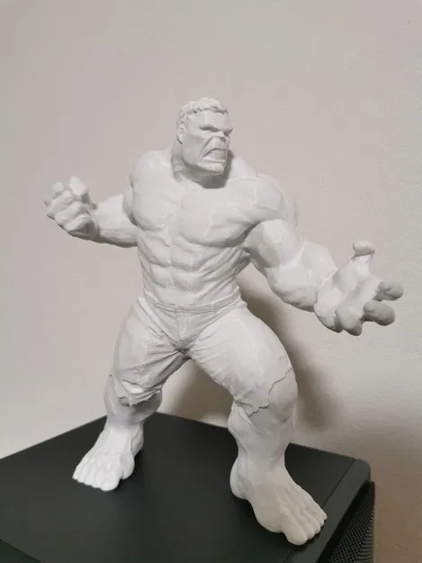 Tượng Hulk giận dữ chi tiết cho máy in FDM - Image 1