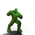 Nhân vật Hulk phong cách Low Poly - Thumbnail 1