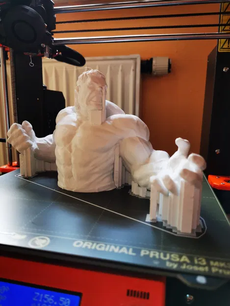 Tượng Hulk giận dữ chi tiết cho máy in FDM - Image 3