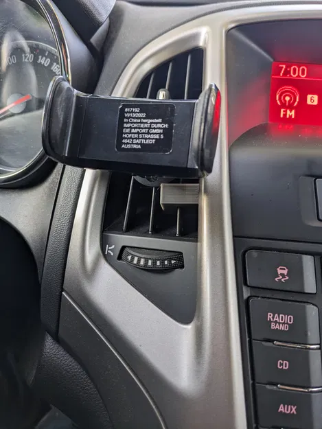 Bộ chặn lưới gió Opel Astra J 2011 cho giá đỡ smartphone - Image 2