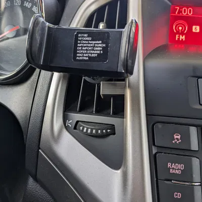 Bộ chặn lưới gió Opel Astra J 2011 cho giá đỡ smartphone