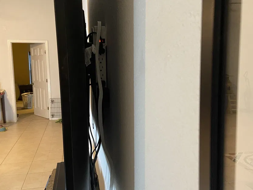 Giá đỡ lắp đặt ổ cắm điện 90° kiểu lỗ khóa - Image 3