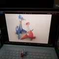 Mô hình Pokemon Latios và Latias phong cách LowPoly - Thumbnail 6