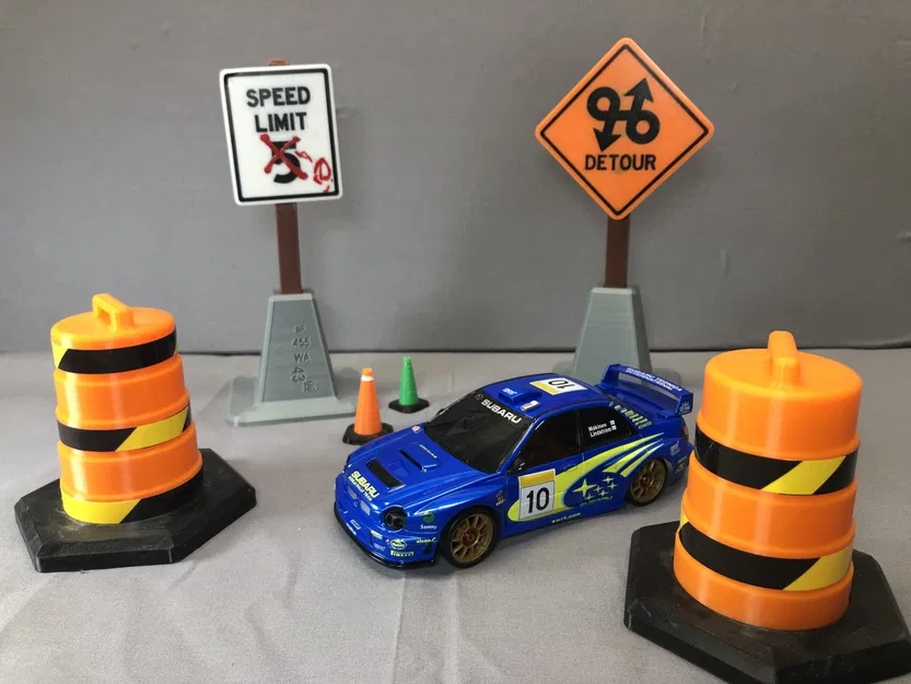 Xe điều khiển từ xa dạng thùng xây dựng màu cam - Image 2