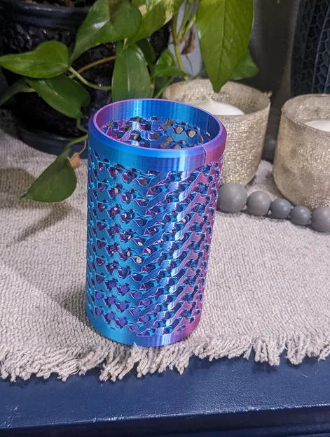 Cốc bút/vase phong cách độc đáo từ lưới Schwarz D - Image 2